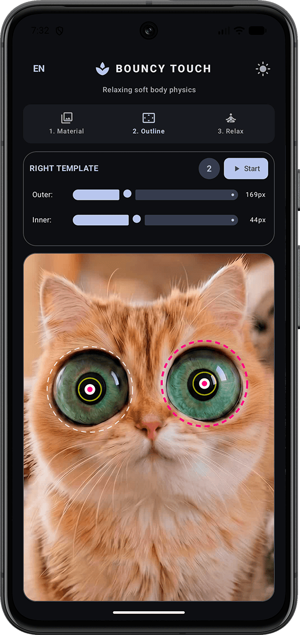 Bouncy Touch Screenshot